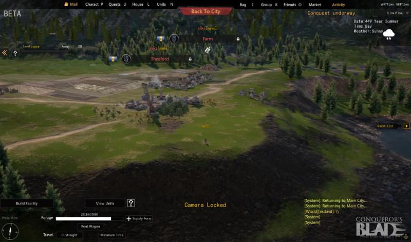 Conqueror’s Blade European X Test Launching March 2nd