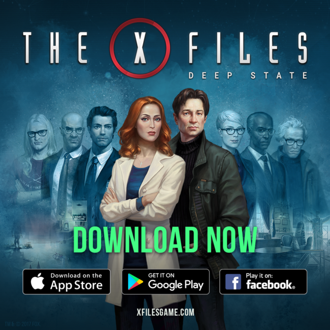The X-Files: Deep State Mobile Game by FoxNext Games and Creative Mobile Now Available