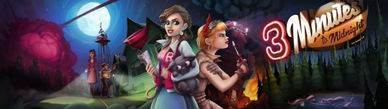 3 Minutes to Midnight 2D Classic Point-and-Click Adventure Game Announced for Q1 2019