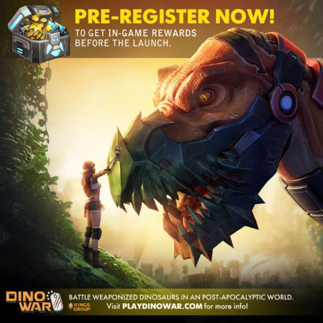 DINO WAR Pre-Registration Now Live