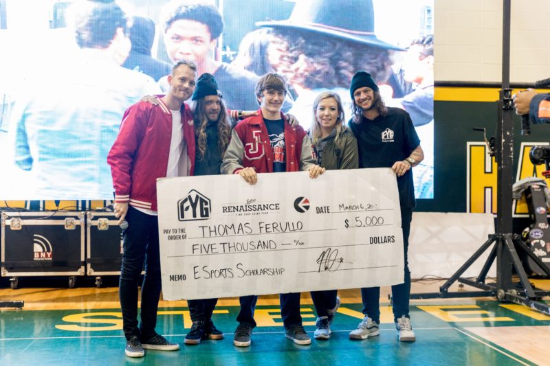 Find Your Grind Awards New Jersey Student, Thomas Ferullo, First eSports Scholarship of its $450,000 Annual Fund