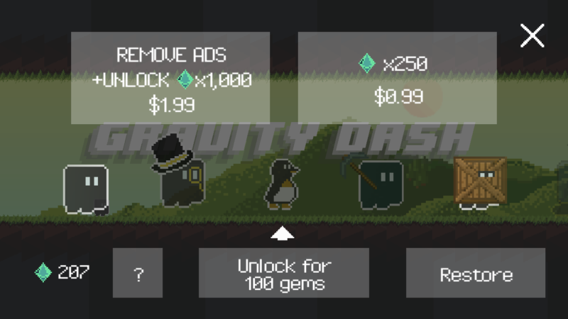 GRAVITY DASH Review for iPhone