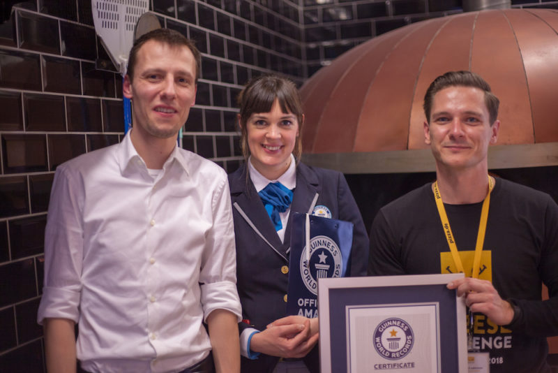 Guinness World Record Set by Developer Assemble to Celebrate Upcoming Release of PIZZA CONNECTION 3