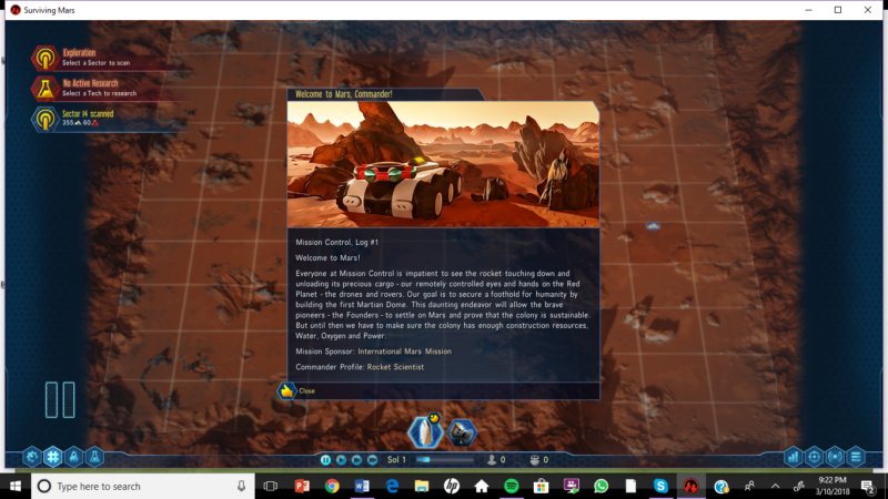 SURVIVING MARS Review for PC
