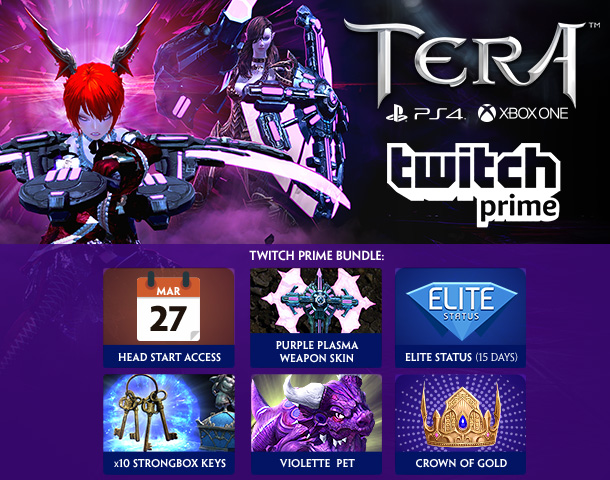 Get Your TERA Loot from Twitch Prime Starting Today