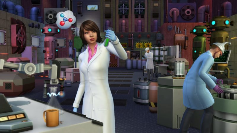 The Sims 4 Get to Work Expansion Pack Available Now for PlayStation 4 and Xbox One