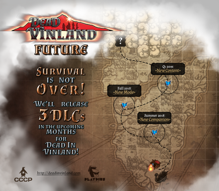 DEAD IN VINLAND Survival Management Game Releases DLC Roadmap