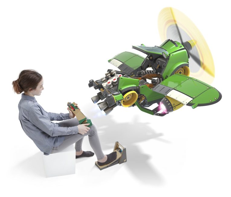 Drive, Dive and Fly with the New Nintendo Labo Vehicle Kit