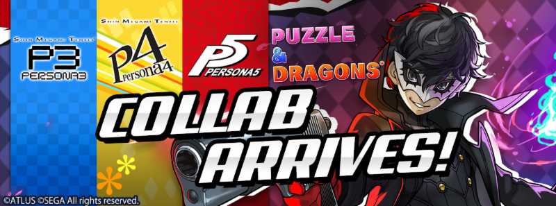 Blockbuster RPG Series Persona Comes to Battle Demons in Collab with Puzzle & Dragons