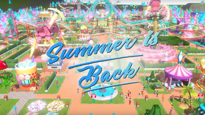 RollerCoaster Tycoon Touch Gets New Summer Update by Atari