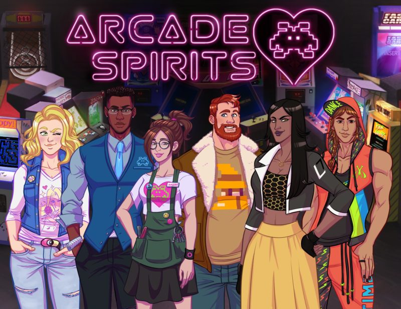 ARCADE SPIRITS Alternate Future Romantic Comedy Visual Novel Heading to PC, Mac, and Linux Early 2019