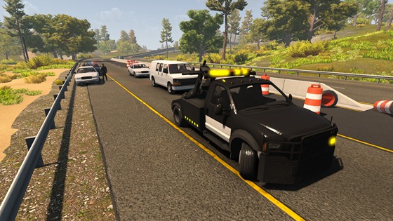 FLASHING LIGHTS Update Features Tow Truck, Police Transport, and More