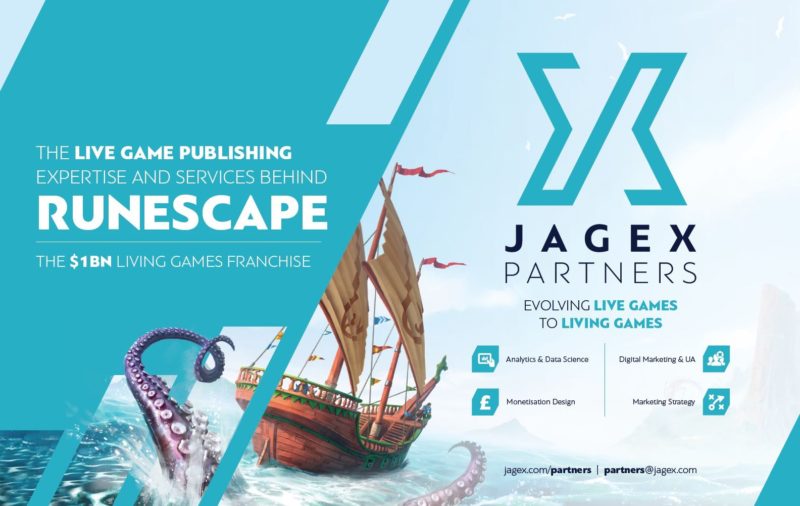 JAGEX PARTNERS to Bring Expertise and Experience Behind $1BN Living Games Success RUNESCAPE to Third-Party Studios