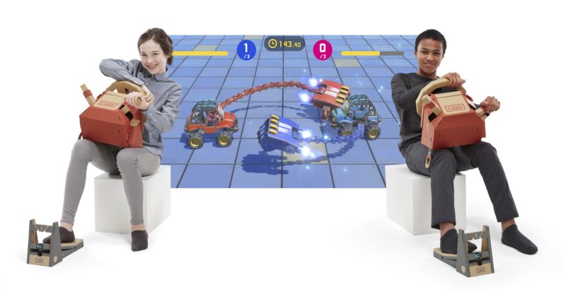 Hop into the Driver’s Seat with Nintendo Labo: Vehicle Kit, Now in Stores