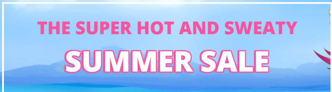 NUTAKU Gets Super Hot and Sweaty with its Summer Sale