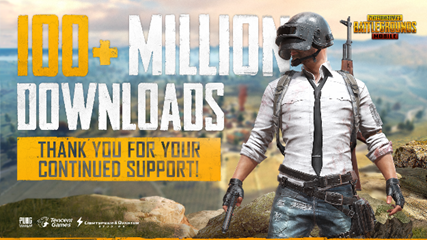 PUBG Mobile Zooms Past 100 Million Downloads