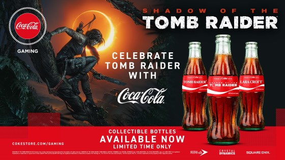 Square Enix and Coca-Cola Team Up for Exclusive SHADOW OF THE TOMB RAIDER Promotion and Cinema Experience