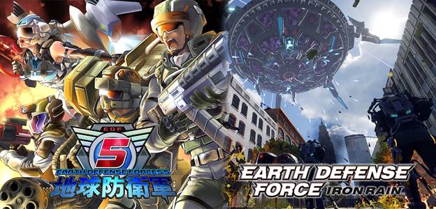 EDF! EDF! EDF! Earth Defense Force 5 and Earth Defense Force: Iron Rain Playable at TGS