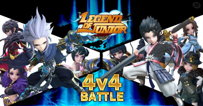 New Adventure in the Wuxia World - LEGEND OF JUNIOR’s 4V4 Team Battle is Online! 