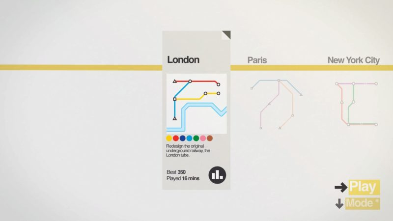 MINI METRO Review for Nintendo Switch