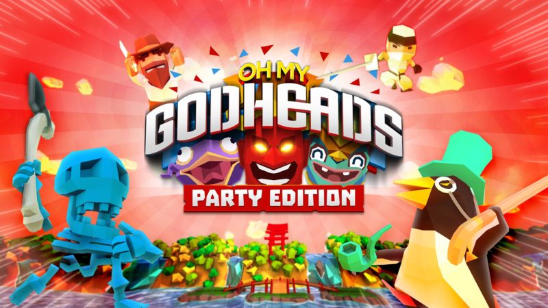 OH MY GODHEADS: Party Edition Heading to Nintendo Switch Sept. 25
