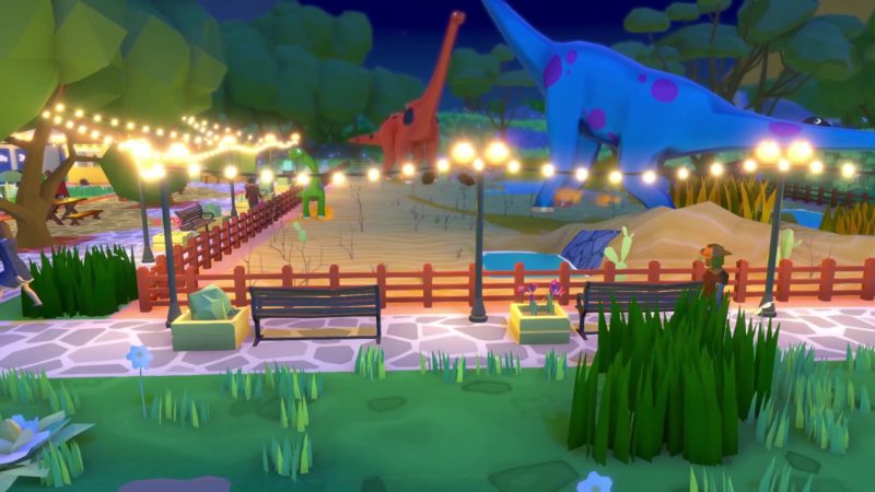 PARKASAURUS Dinosaur Park Management Game Coming to Steam Early Access Tomorrow Sept. 25