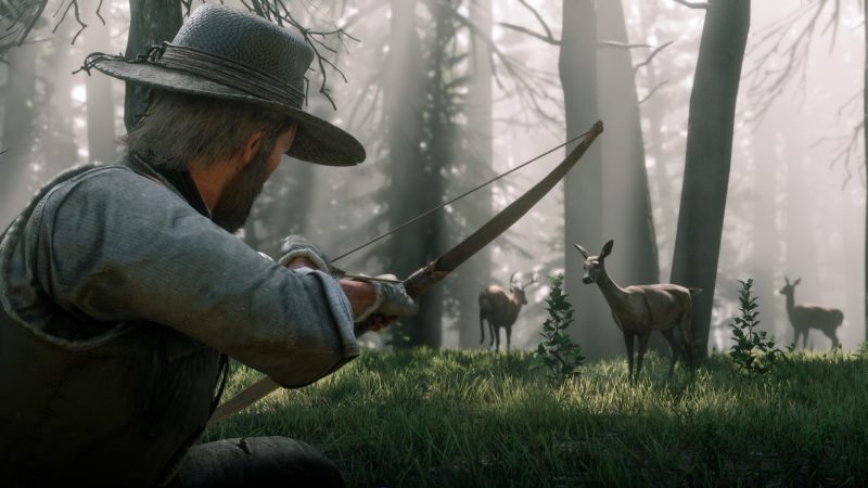 RED DEAD REDEMPTION 2 Releases Wild Life, Hunting & Fishing, and Horses Screenshots