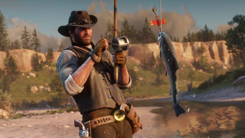 RED DEAD REDEMPTION 2 Releases Wild Life, Hunting & Fishing, and Horses Screenshots