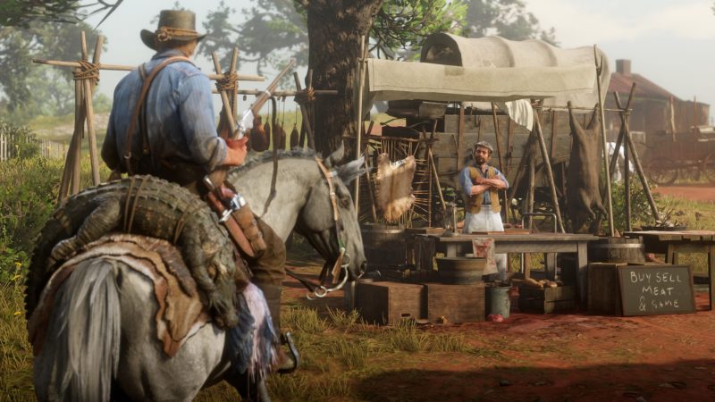 RED DEAD REDEMPTION 2 Releases Wild Life, Hunting & Fishing, and Horses Screenshots