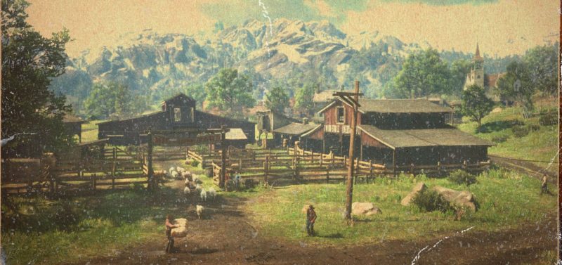 RED DEAD REDEMPTION 2 Releases New Gallery of the Frontier, Cities, and Towns