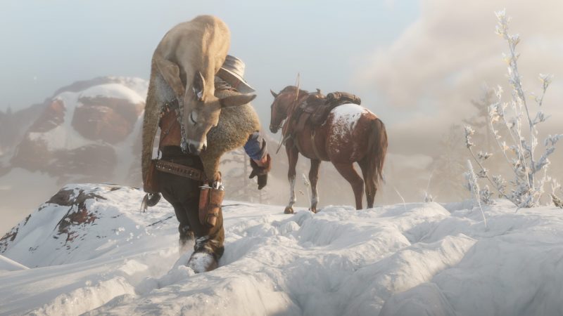 RED DEAD REDEMPTION 2 Releases Wild Life, Hunting & Fishing, and Horses Screenshots