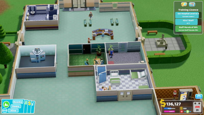 TWO POINT HOSPITAL Review on Steam