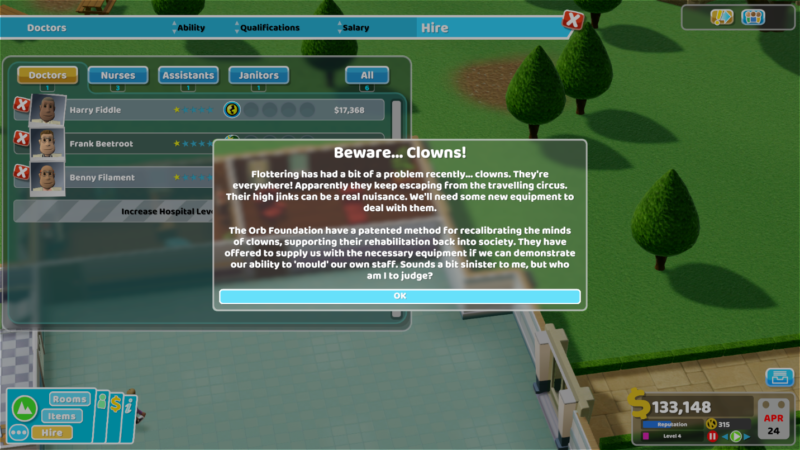 TWO POINT HOSPITAL Review on Steam