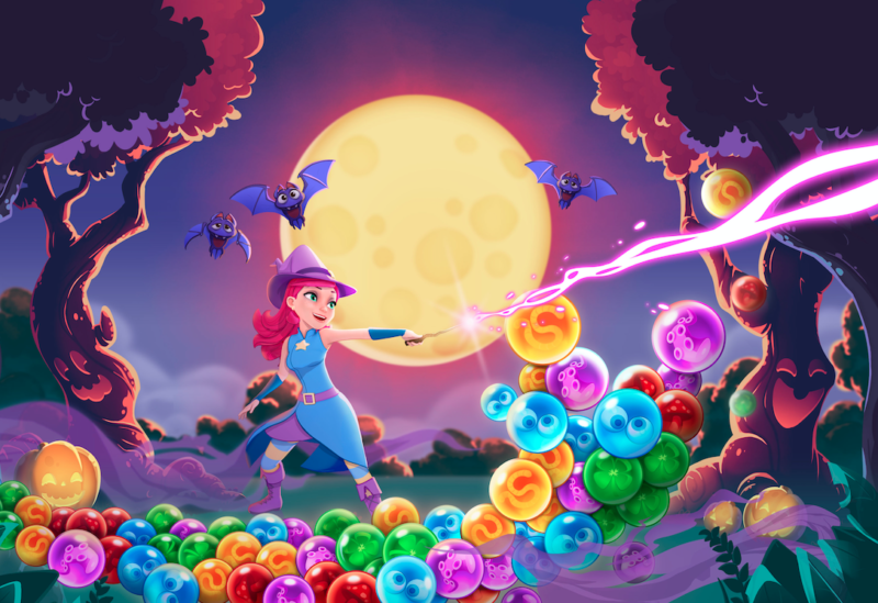CANDY CRUSH FRIENDS SAGA and BUBBLE WITCH 3 SAGA Announce Halloween