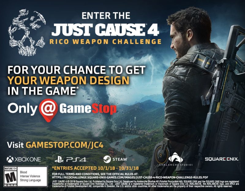 JUST CAUSE 4 Rico Weapon Challenge Ends Oct. 31 Gaming Cypher