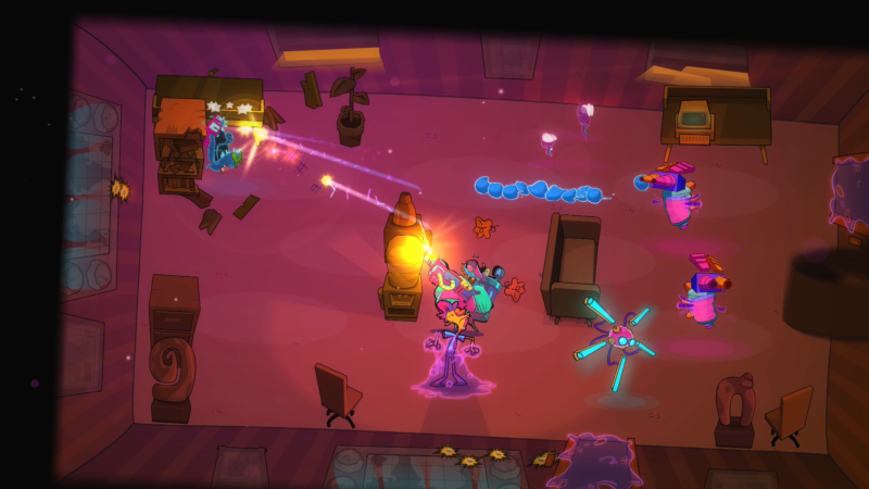 DEAD END JOB Couch Co-op, Twin-stick Shooter Heading to Consoles and Steam Q2 2019