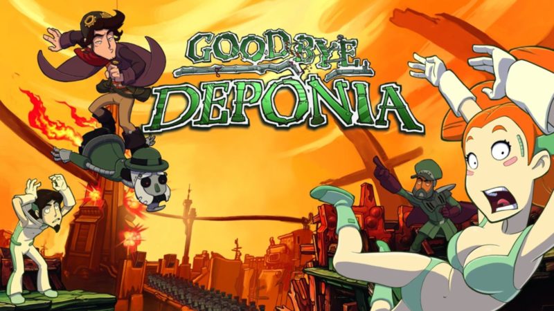GOODBYE DEPONIA Now Available for Xbox One and PS4