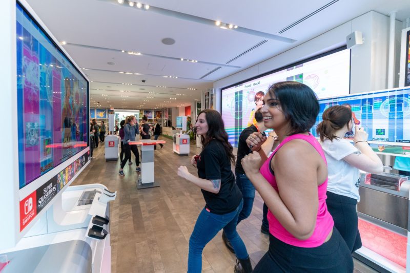 Nintendo Releases Photos of the Fitness Boxing Event at Nintendo NY Store