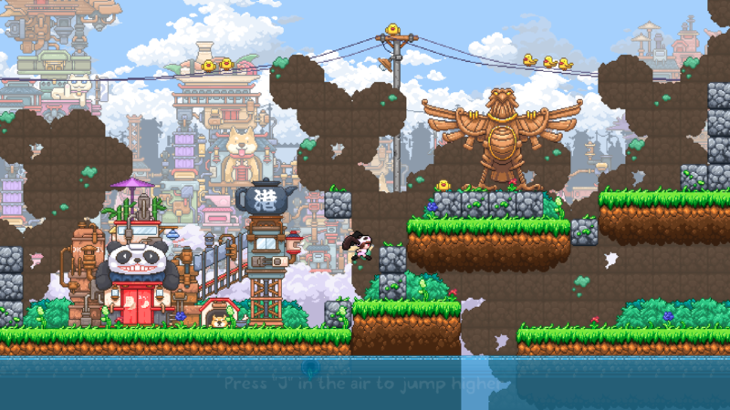 REHTONA Puzzle Platformer Now Out on Steam