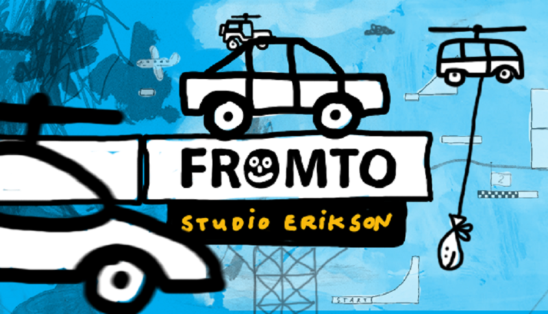 FROMTO Hand Drawn Racing Game By Dad and 2 Kids Heading to Nintendo Switch and PC