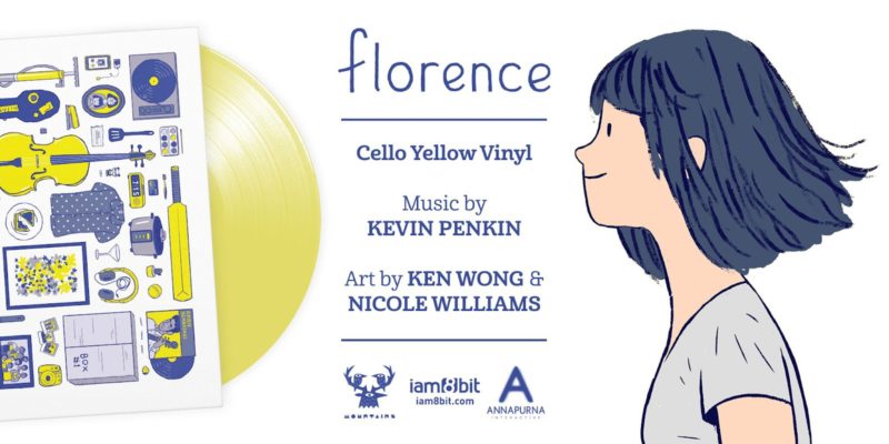 FLORENCE Critically Acclaimed Mobile Game Soundtrack to Release on Limited Edition Vinyl