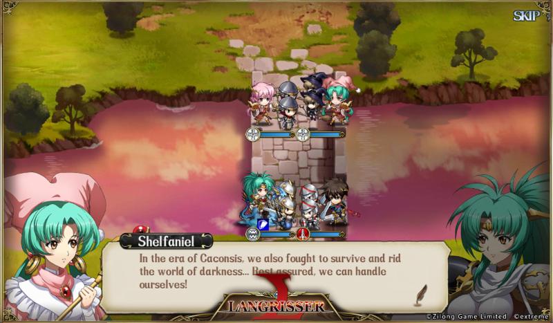 LANGRISSER Launches First Major Update with the Twin Princesses of Caconsis