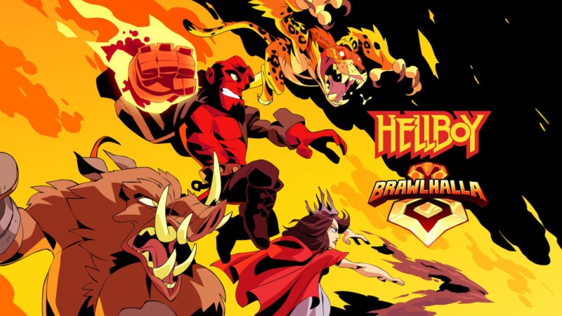 Hellboy, Nimue, Gruagach, and Ben Daimio from Lionsgate’s Hellboy (2019) Join the Brawlhalla Roster in April