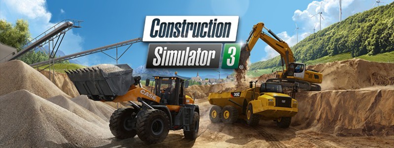 CONSTRUCTION SIMULATOR 3 Announces New License Partner BOMAG, Pre-order, and Release Date