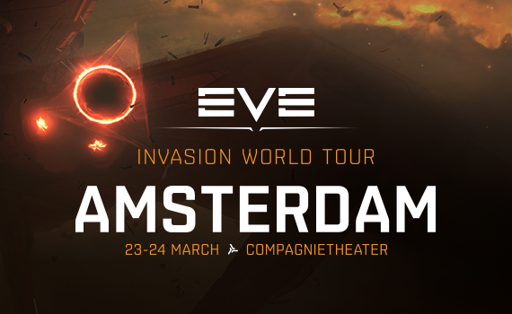 EVE Invasion World Tour 2019 Kicks Off this Weekend in Amsterdam, March 23-24