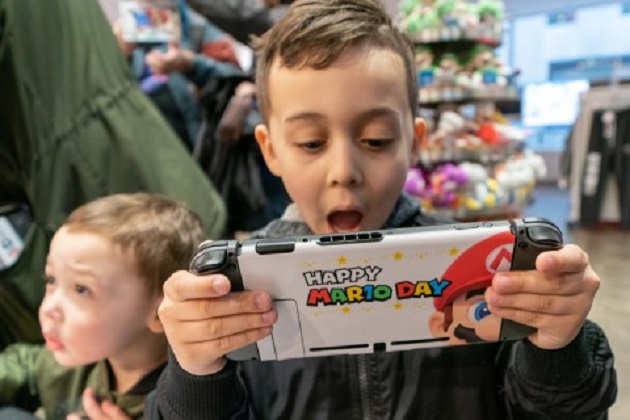 MAR10 Day Event at Nintendo NY Store Releases Mario Day 2019 Photos