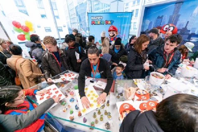 MAR10 Day Event at Nintendo NY Store Releases Mario Day 2019 Photos
