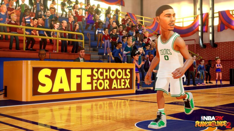 NBA 2K Playgrounds 2 Announces Update to Benefit Safe Schools for Alex
