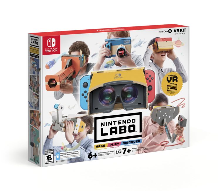 New Nintendo Labo Kit Introduces Shareable, Simple VR Gaming Experiences