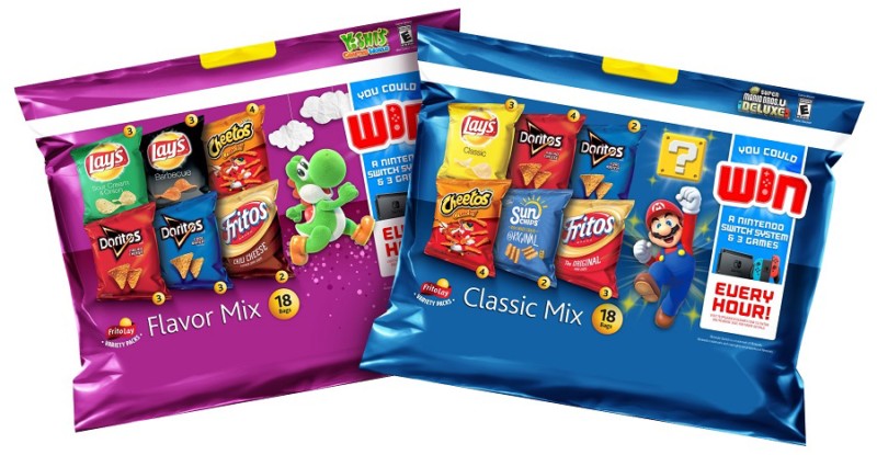 Nintendo Switch and Frito-Lay Variety Packs Make Snack Time a Little More Super (Mario)